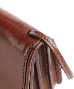 Story Uomo Umhängetasche Rindsleder braun