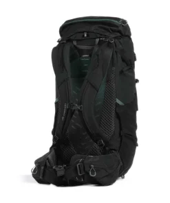 Stout 70 Plus Trekkingrucksack recyceltes Nylon schwarz