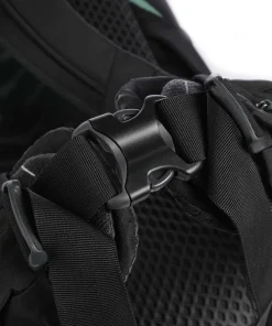 Stout 70 Plus Trekkingrucksack recyceltes Nylon schwarz