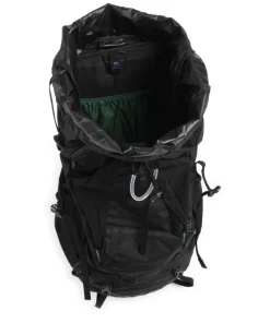 Stout 70 Plus Trekkingrucksack recyceltes Nylon schwarz