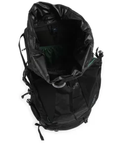 Stout 55 Trekkingrucksack recyceltes Nylon schwarz