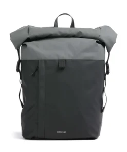 Stream Konrad Rolltop Rucksack 13″ recyceltes Polyester schwarz/grau