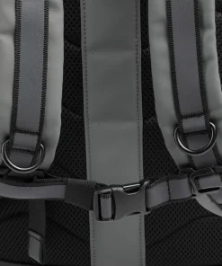 Stream Konrad Rolltop Rucksack 13″ recyceltes Polyester schwarz/grau