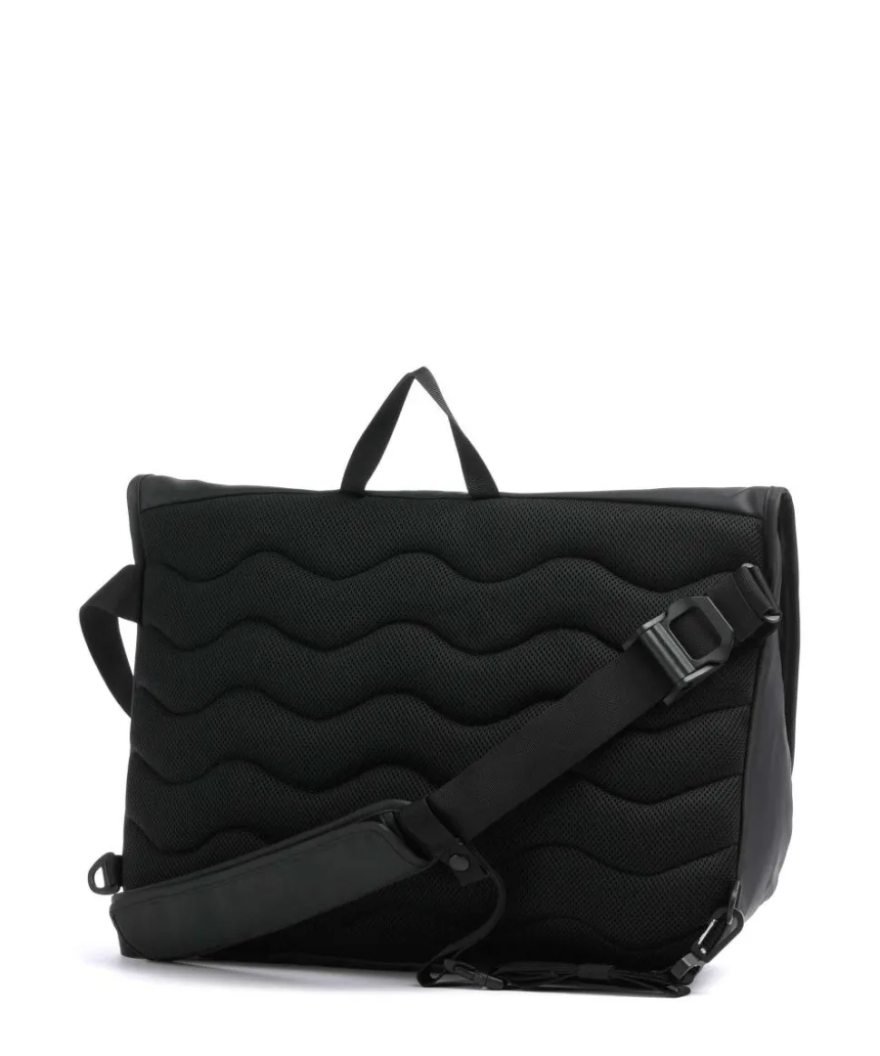 Stream Kuriertasche 16″ recyceltes Polyester schwarz