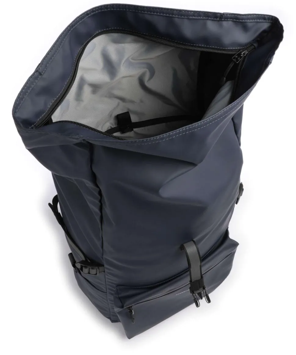 Stream Ruben 2.0 Rolltop Rucksack 15″ recyceltes Polyester navy