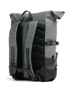 Stream Ruben 2.0 Rolltop Rucksack 15″ recyceltes Polyester schwarz/grau