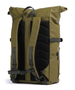 Stream Ruben 2.0 Rolltop Rucksack 15″ recyceltes Polyester olivgrün