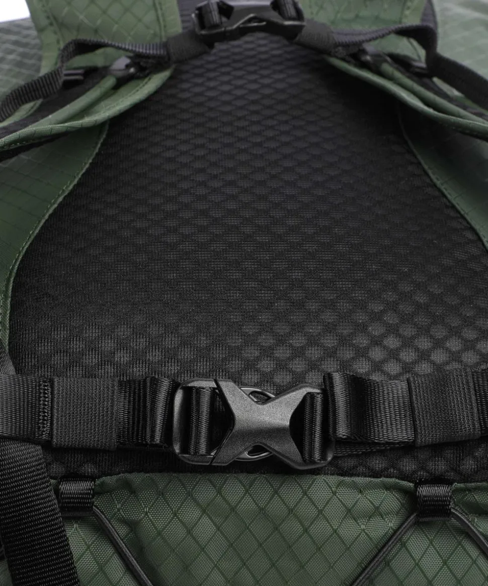 Stream Taped Nils Rolltop Rucksack 13″ recyceltes Nylon grün