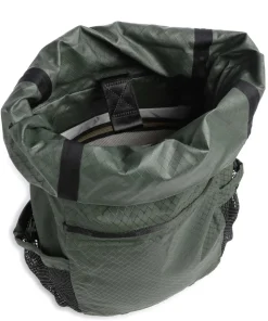 Stream Taped Nils Rolltop Rucksack 13″ recyceltes Nylon grün