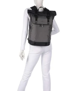Street Cruise Christopher Rolltop Rucksack 15″ recyceltes Nylon dunkelgrau