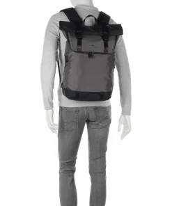 Street Cruise Christopher Rolltop Rucksack 15″ recyceltes Nylon dunkelgrau