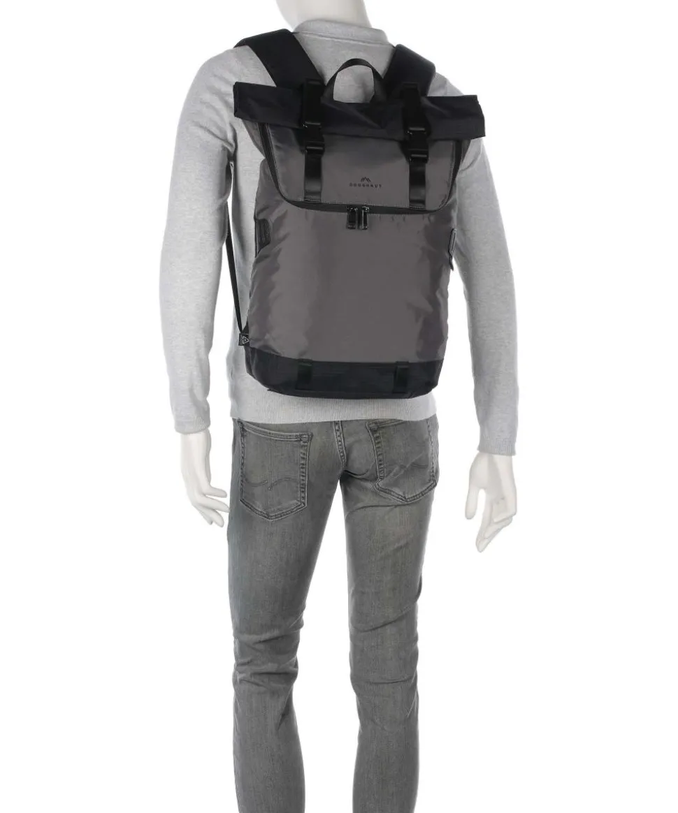 Street Cruise Christopher Rolltop Rucksack 15″ recyceltes Nylon dunkelgrau