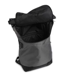 Street Cruise Christopher Rolltop Rucksack 15″ recyceltes Nylon dunkelgrau