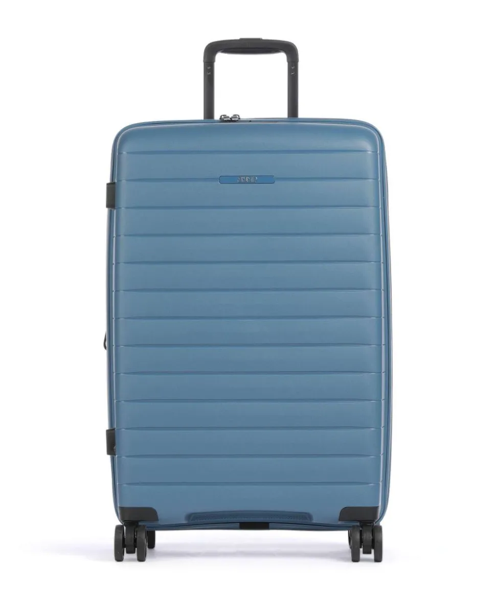 Striper 4-Rollen Trolley blau 68 cm