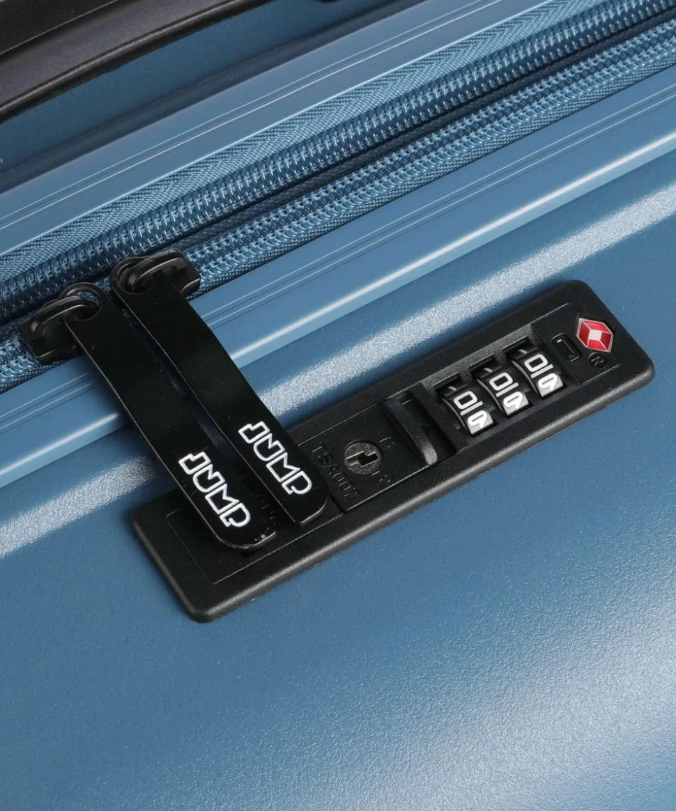 Striper 4-Rollen Trolley blau 68 cm