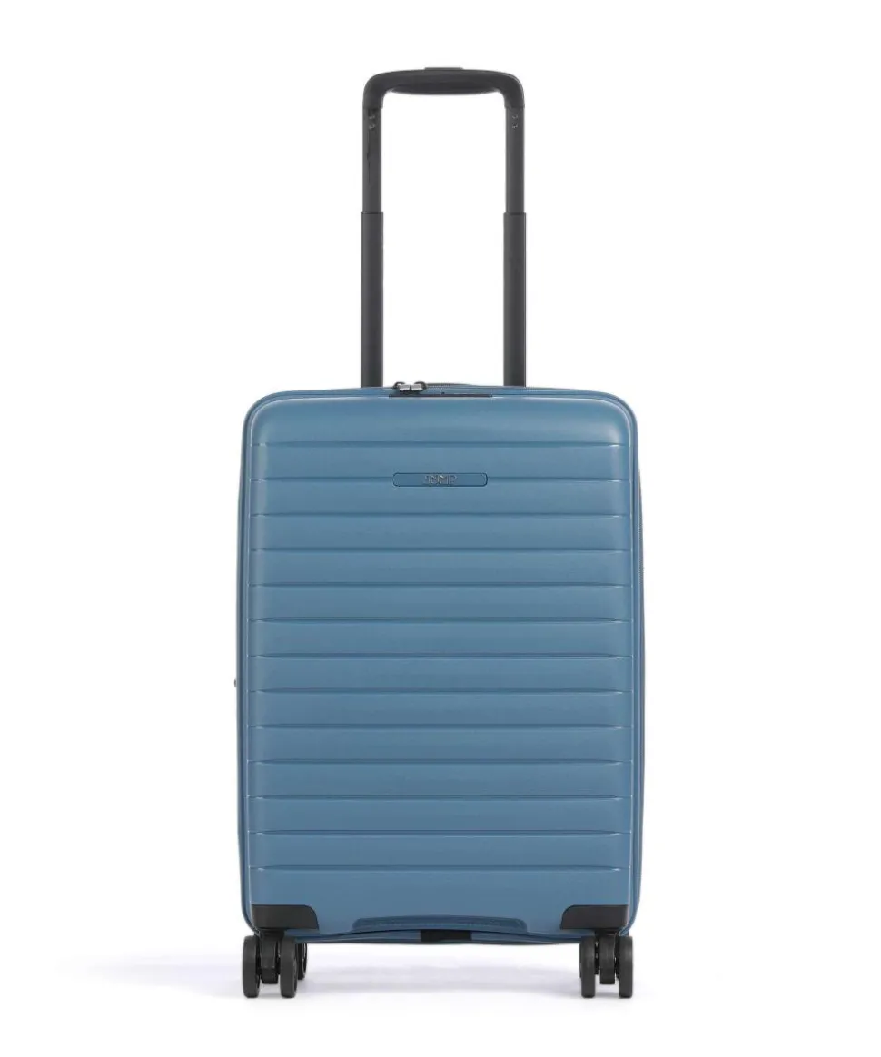 Striper 4-Rollen Trolley blau 55 cm
