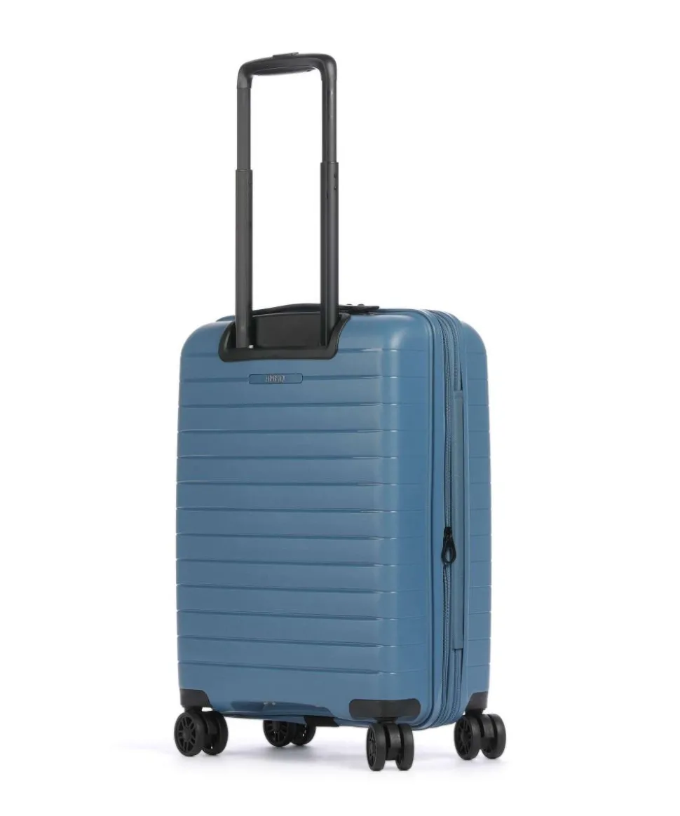 Striper 4-Rollen Trolley blau 55 cm