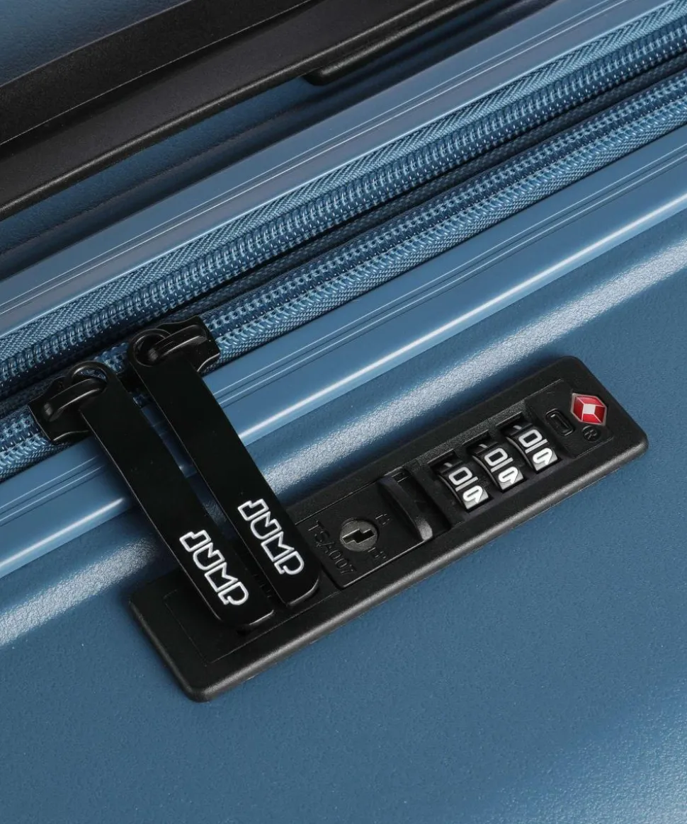 Striper 4-Rollen Trolley blau 77 cm