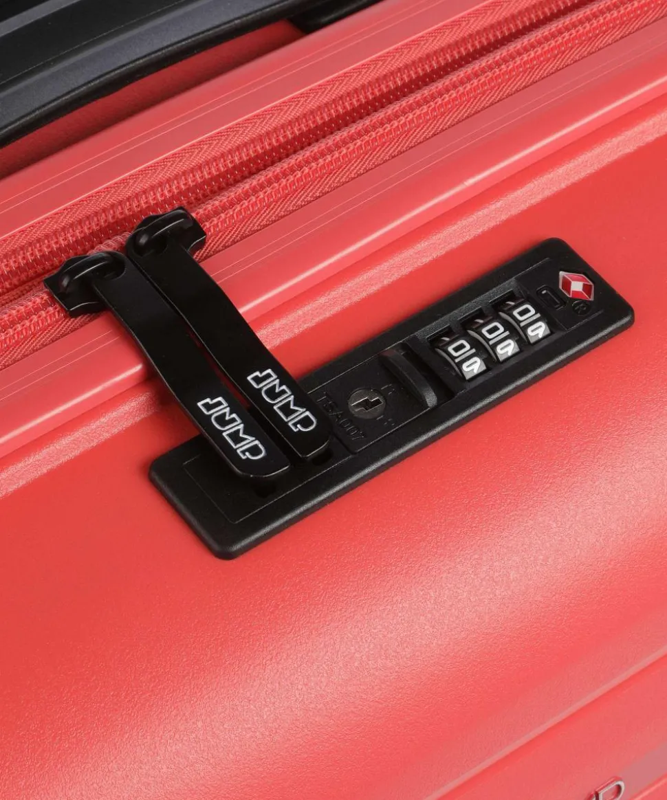 Striper 4-Rollen Trolley koralle 55 cm