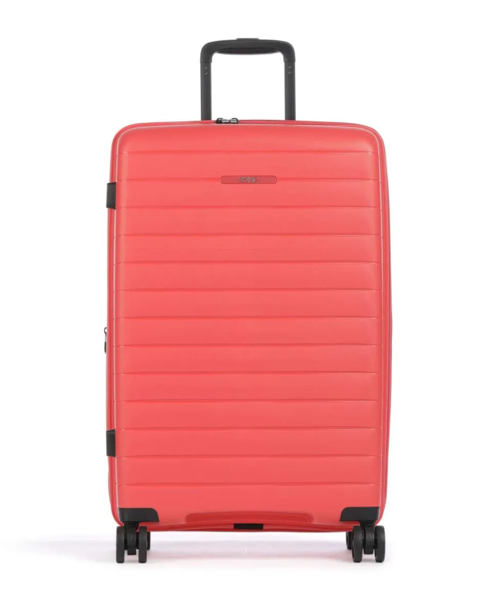 Striper 4-Rollen Trolley koralle 68 cm