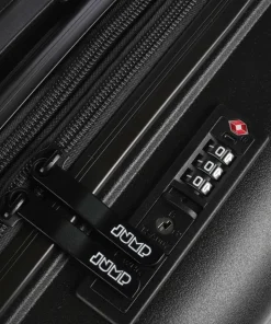 Striper 4-Rollen Trolley schwarz 55 cm