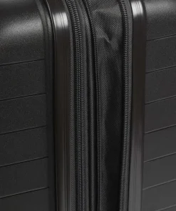 Striper 4-Rollen Trolley schwarz 55 cm