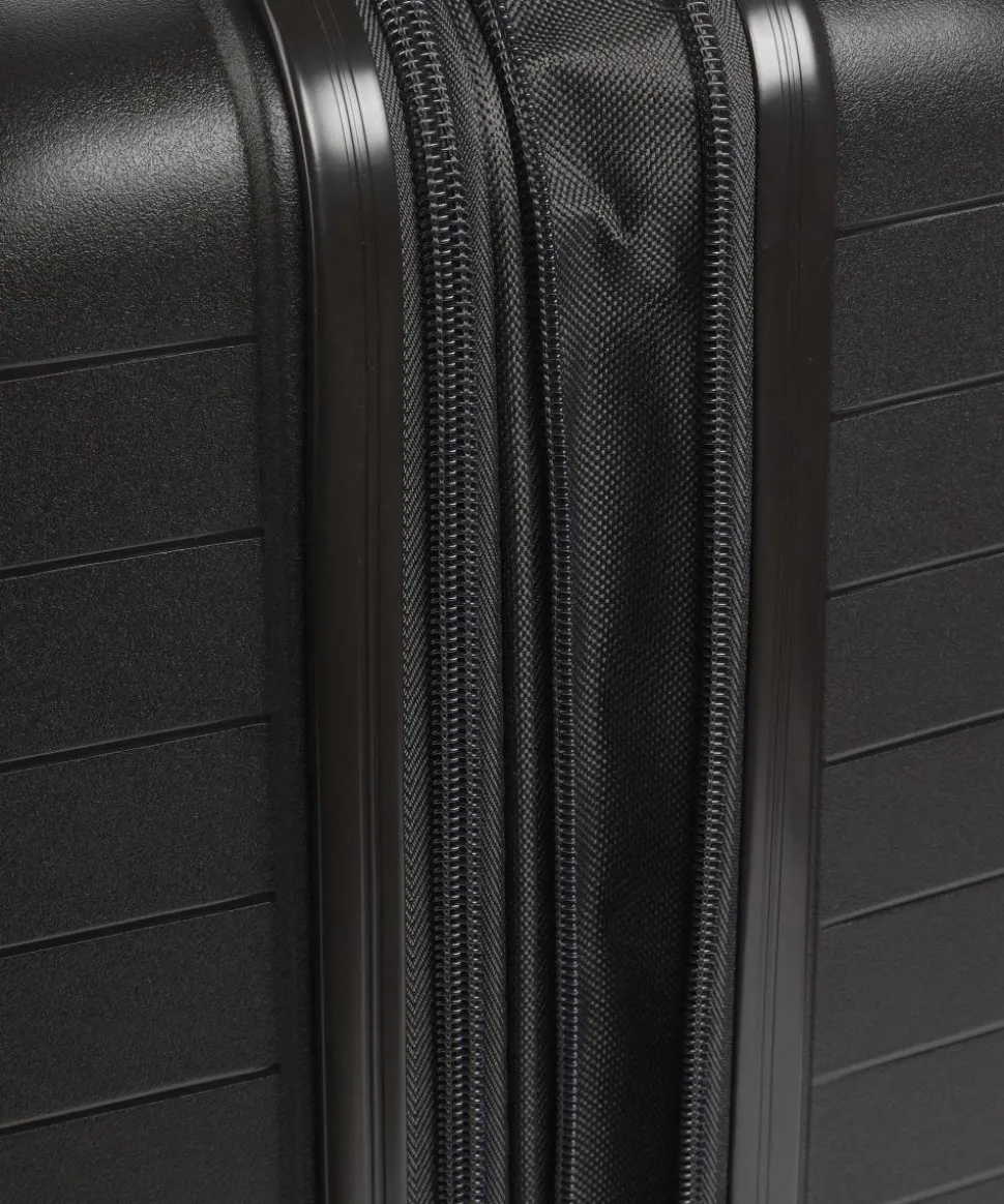 Striper 4-Rollen Trolley schwarz 55 cm