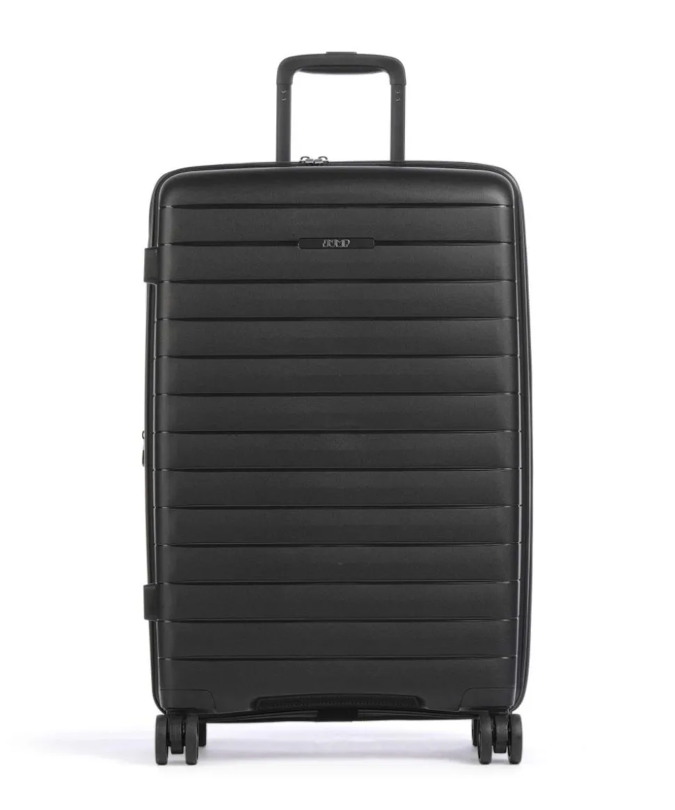 Striper 4-Rollen Trolley schwarz 68 cm