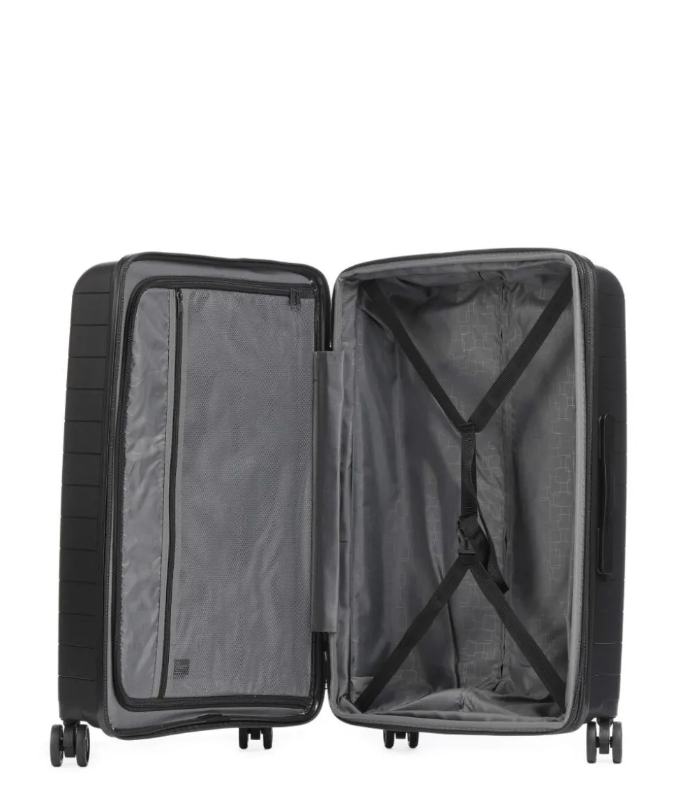 Striper 4-Rollen Trolley schwarz 68 cm