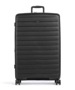 Striper 4-Rollen Trolley schwarz 77 cm