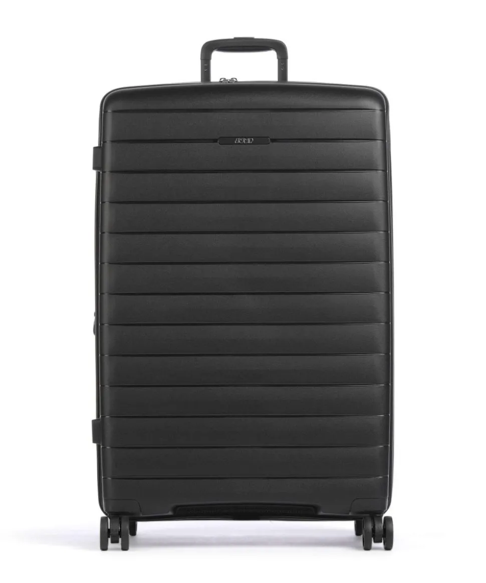Striper 4-Rollen Trolley schwarz 77 cm