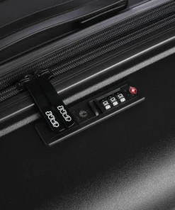 Striper 4-Rollen Trolley schwarz 77 cm