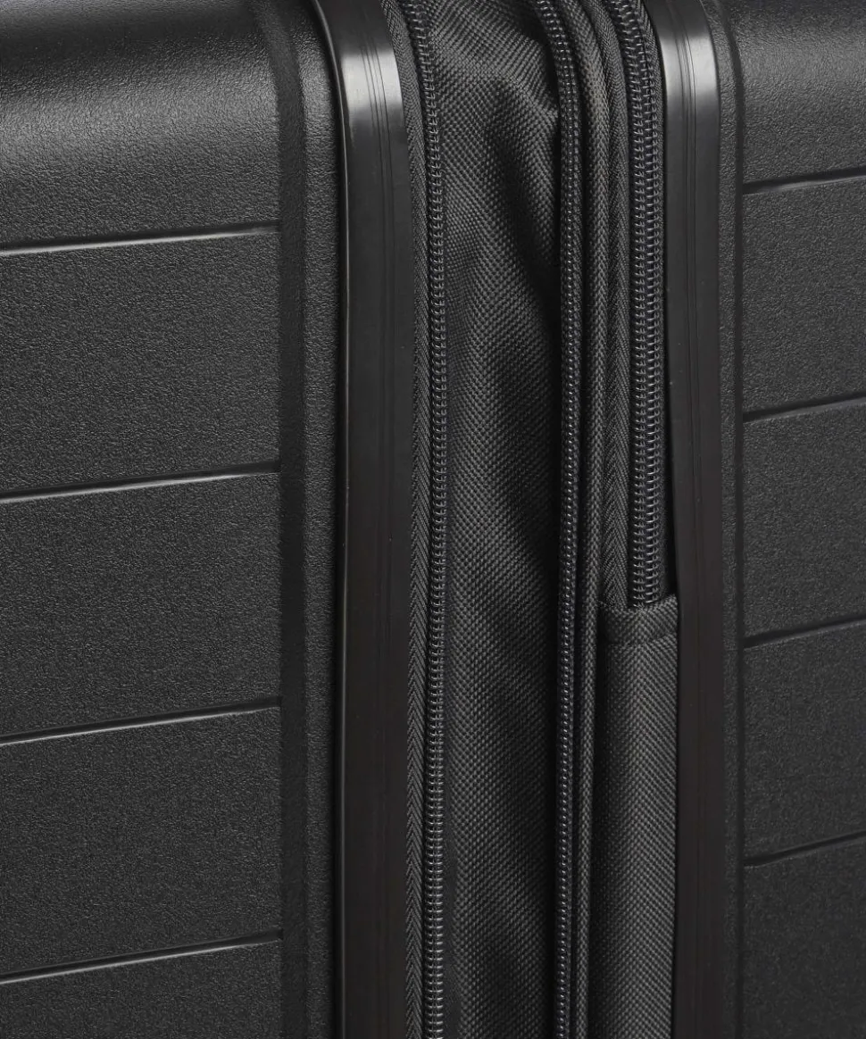 Striper 4-Rollen Trolley schwarz 77 cm