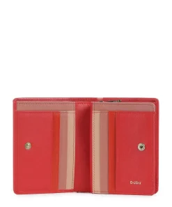 Stromboli RFID Geldbörse fein genarbtes Kalbsleder rot