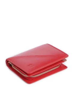 Stromboli RFID Geldbörse fein genarbtes Kalbsleder rot