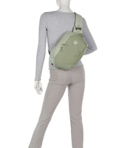 Stroof 5 Slingbag recyceltes Polyester hellgrün