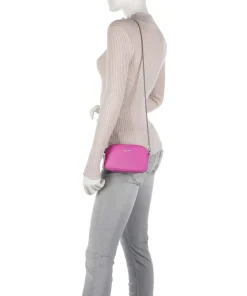 Studio Mimi Umhängetasche genarbtes Rindsleder pink