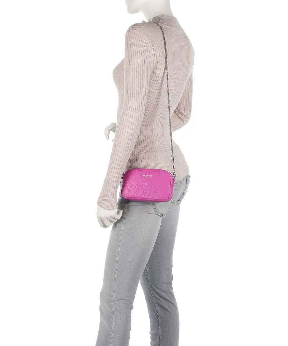 Studio Mimi Umhängetasche genarbtes Rindsleder pink