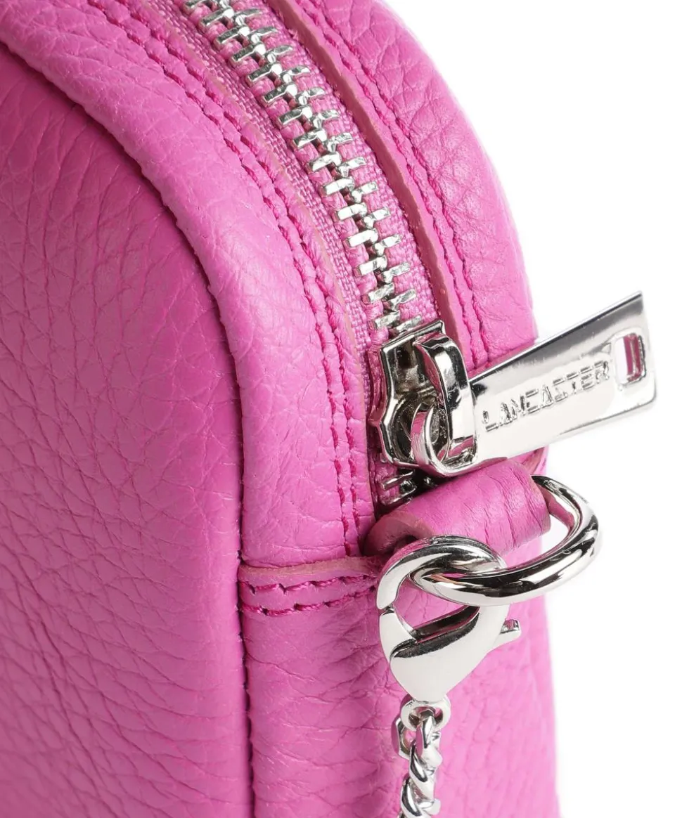 Studio Mimi Umhängetasche genarbtes Rindsleder pink