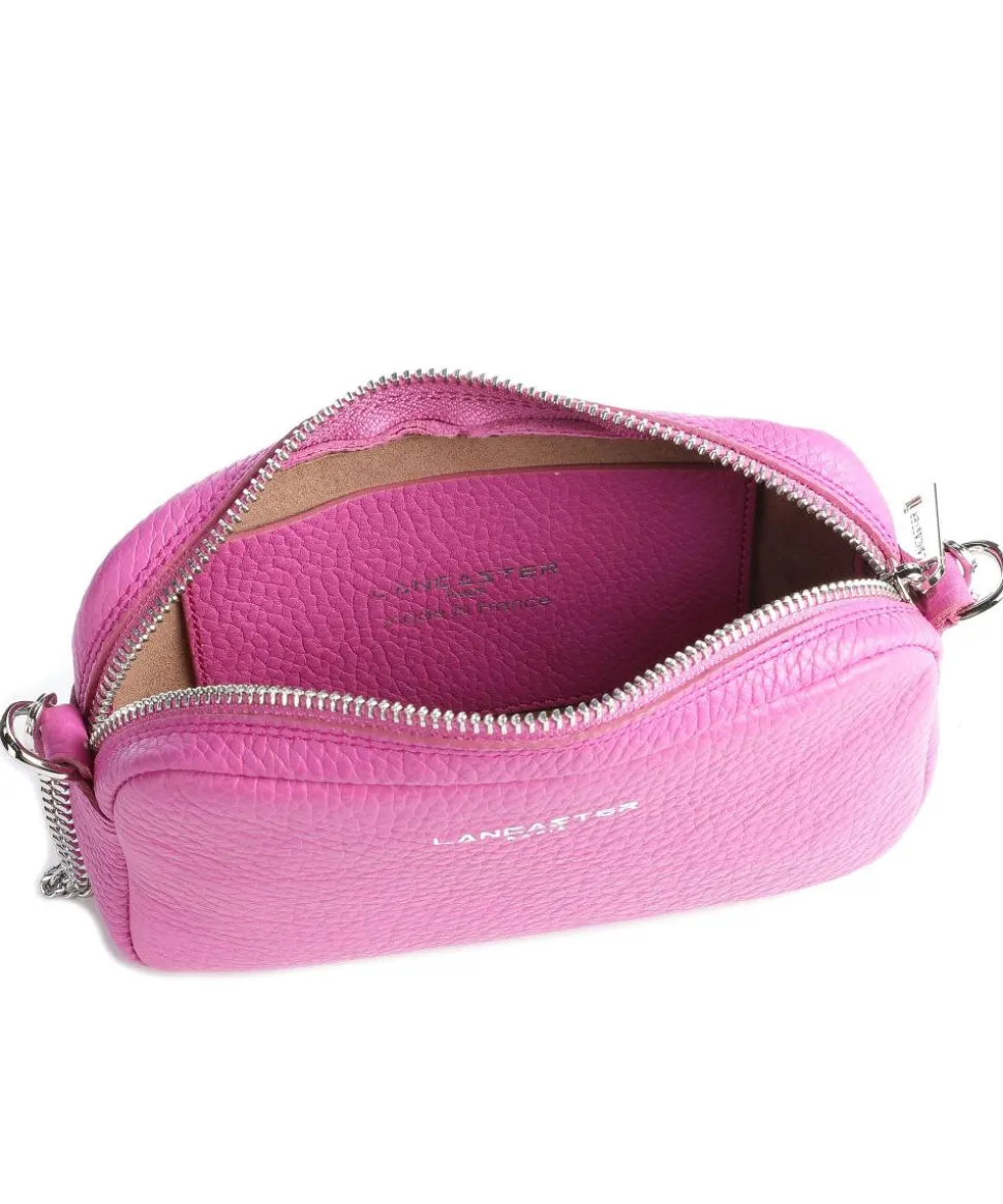 Studio Mimi Umhängetasche genarbtes Rindsleder pink