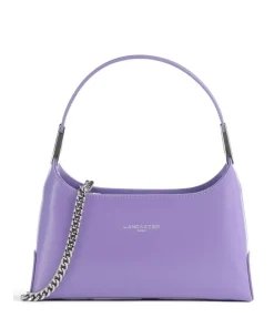 Suave Ace Schultertasche glattes Rindsleder violett