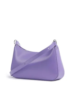 Suave Ace Umhängetasche glattes Rindsleder violett