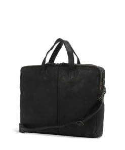 Submarine Aktentasche 15″ genarbtes Leder schwarz