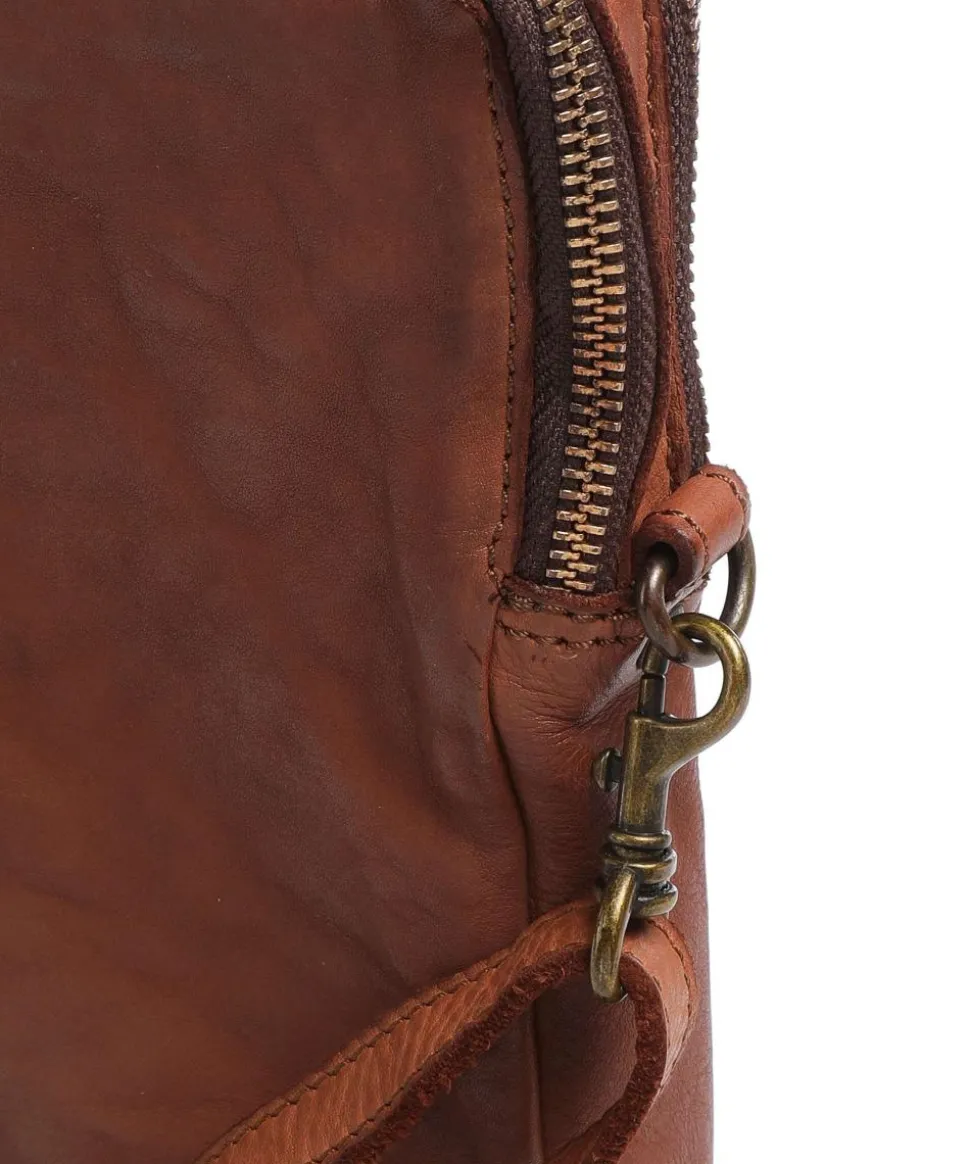 Submarine Aktentasche 15″ genarbtes Leder cognac