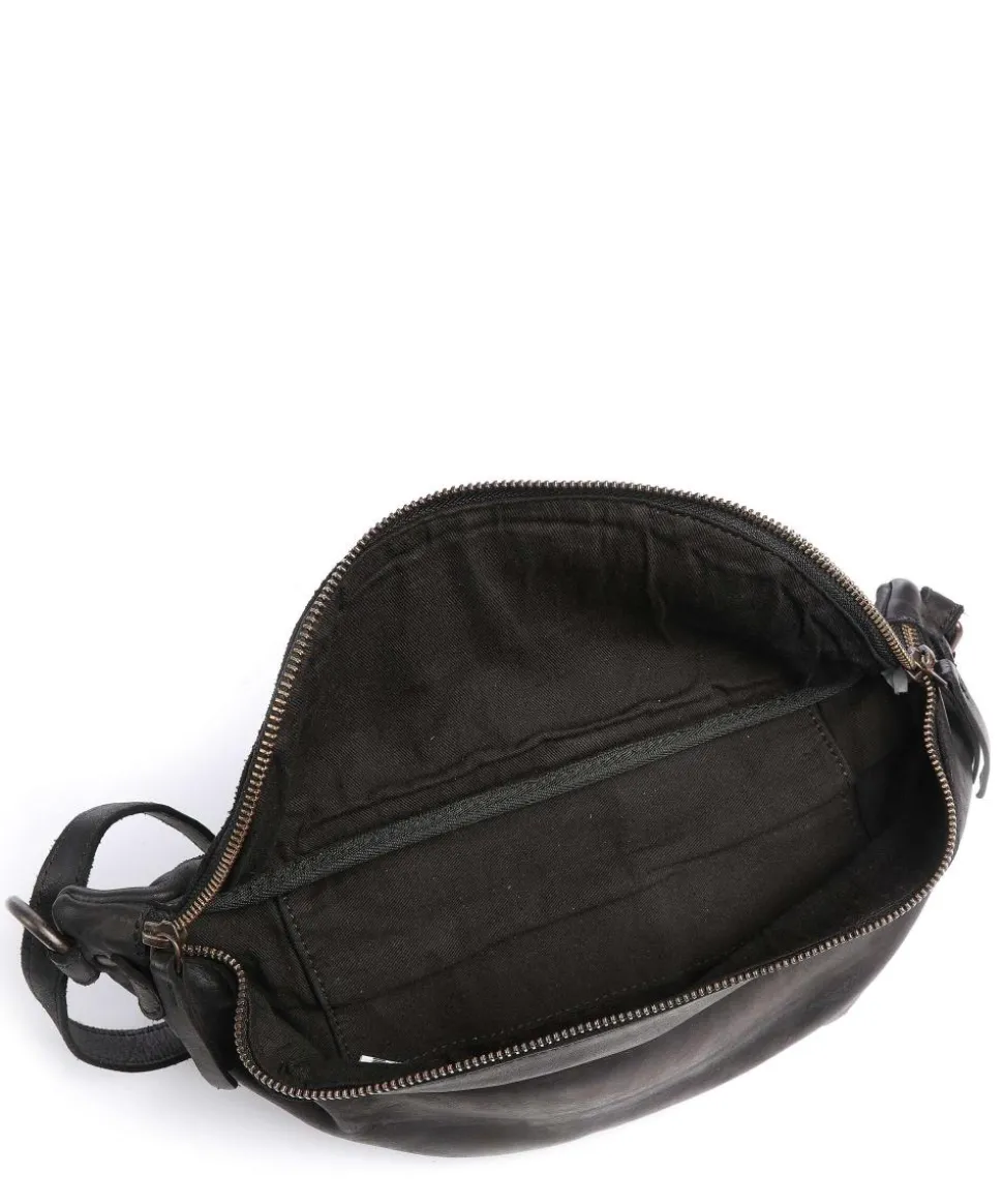 Submarine Gürteltasche Rindsleder schwarz