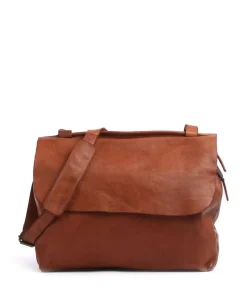 Submarine Kuriertasche Rindsleder cognac