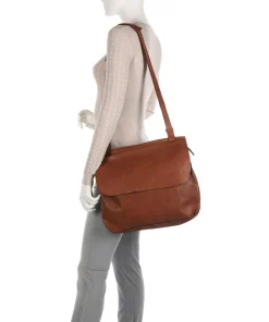 Submarine Kuriertasche Rindsleder cognac
