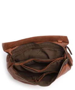 Submarine Kuriertasche Rindsleder cognac
