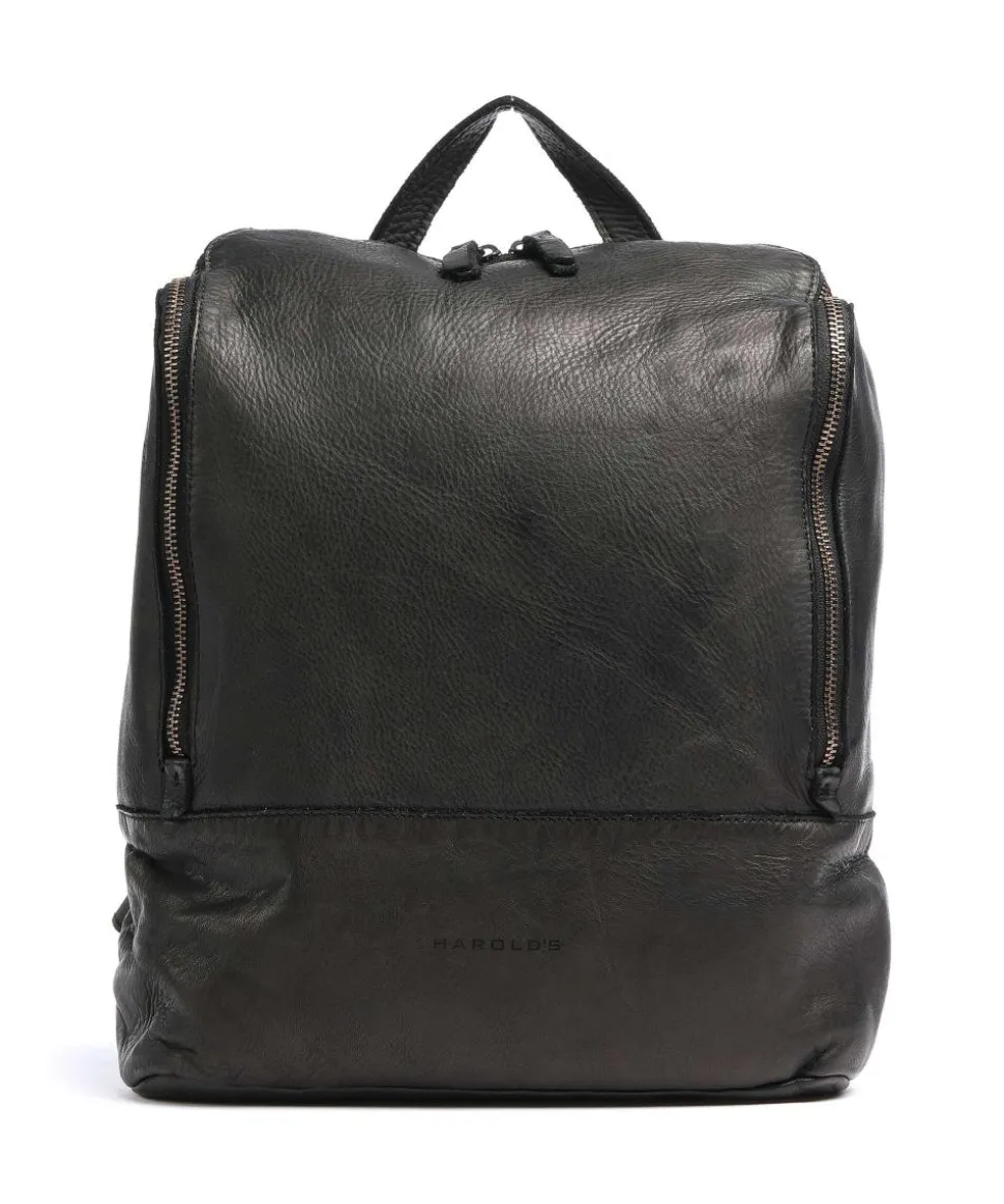 Submarine Rucksack 13″ genarbtes Rindsleder schwarz