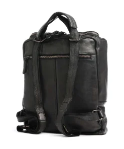 Submarine Rucksack 13″ genarbtes Rindsleder schwarz